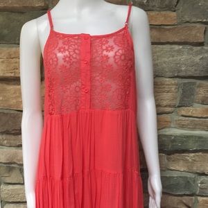 Entro/ Orange lace Dress